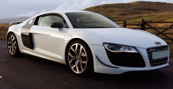 Supercar wedding hire